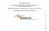 PANDUAN ENTREPRENEURSHIP II (ENTR6004) SEMESTER …