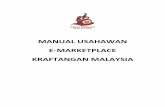 MANUAL USAHAWAN E-MARKETPLACE KRAFTANGAN MALAYSIA