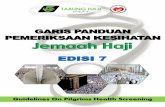 GARIS PANDUAN PEMERIKSAAN KESIHATAN Jemaah Haji