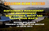 SUSTAINABLE MANAGEMENT OF ENVIRONMENT …