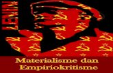 V.I. Lenin Materialisme dan Empiriokritisme