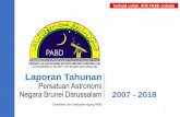 Laporan Tahunan Persatuan Astronomi Negara Brunei Darussalam