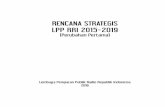 RENCANA STRATEGIS LPP RRI 2015-2019