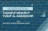 TASAWUF MENURUT YUSUF AL-QARADHAWI