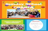 Edisi April - Juni 2018 Sunday School CORNER Sunday School ...