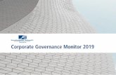 Corporate Governance Monitor 2019