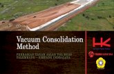Vacuum Consolidation Method