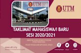 TAKLIMAT MAHASISWA/I BARU SESI 2020/2021