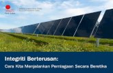 Integriti Berterusan - First Solar