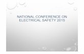NATIONAL CONFERENCE ON ELECTRICAL SAFETY 2015