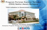 Program Perisian Sumber Terbuka (OSS) Sektor Awam Malaysia