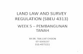 LAND LAW AND SURVEY REGULATION (SBEU 4313)