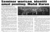 Seminar warisan, amatpenling:MohdHarun