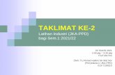 TAKLIMAT KE-2 Latihan Industri (JKM-PPD) bagi Sem.3 2012/13