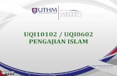 UQI10102 / UQI0602 PENGAJIAN ISLAM