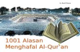 1001  alasan menghafal Al Quran